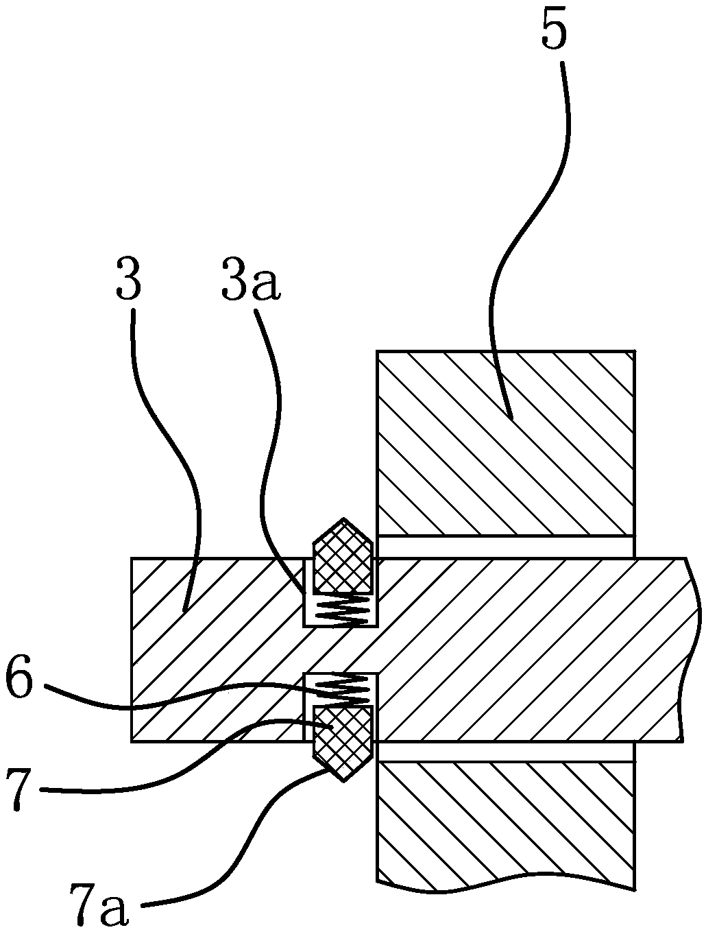 Temporary storage mechanism for clothes hanger on clothing hanging production line