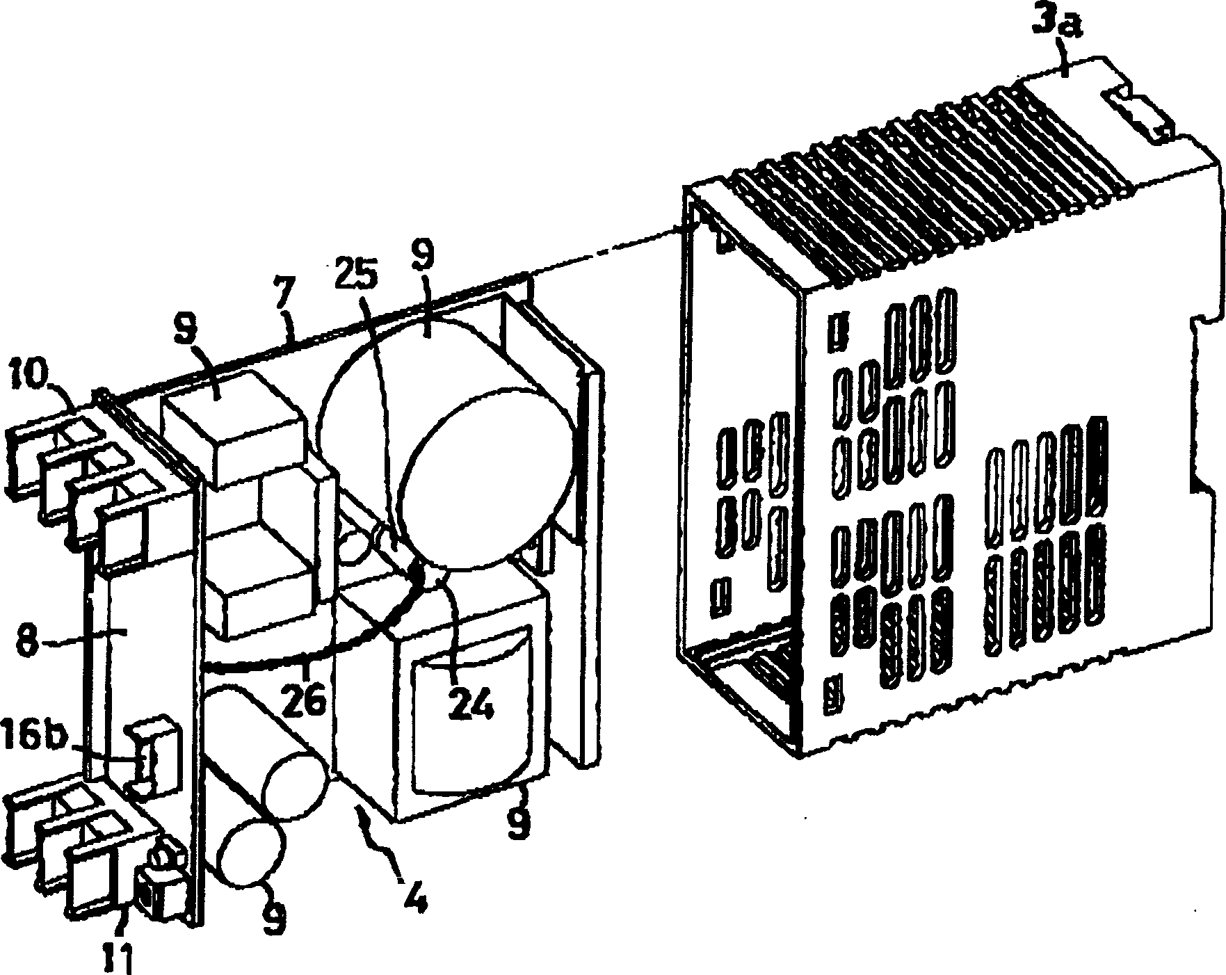 Predictive method for surplus life, temperature testing structure and electronic device