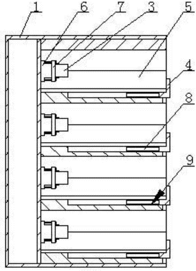 Soil sample storage and management device