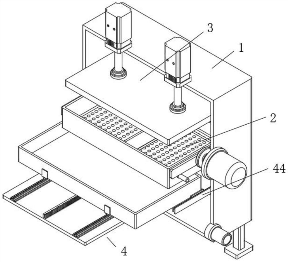 Pulping device based on blueberry fruit wine production