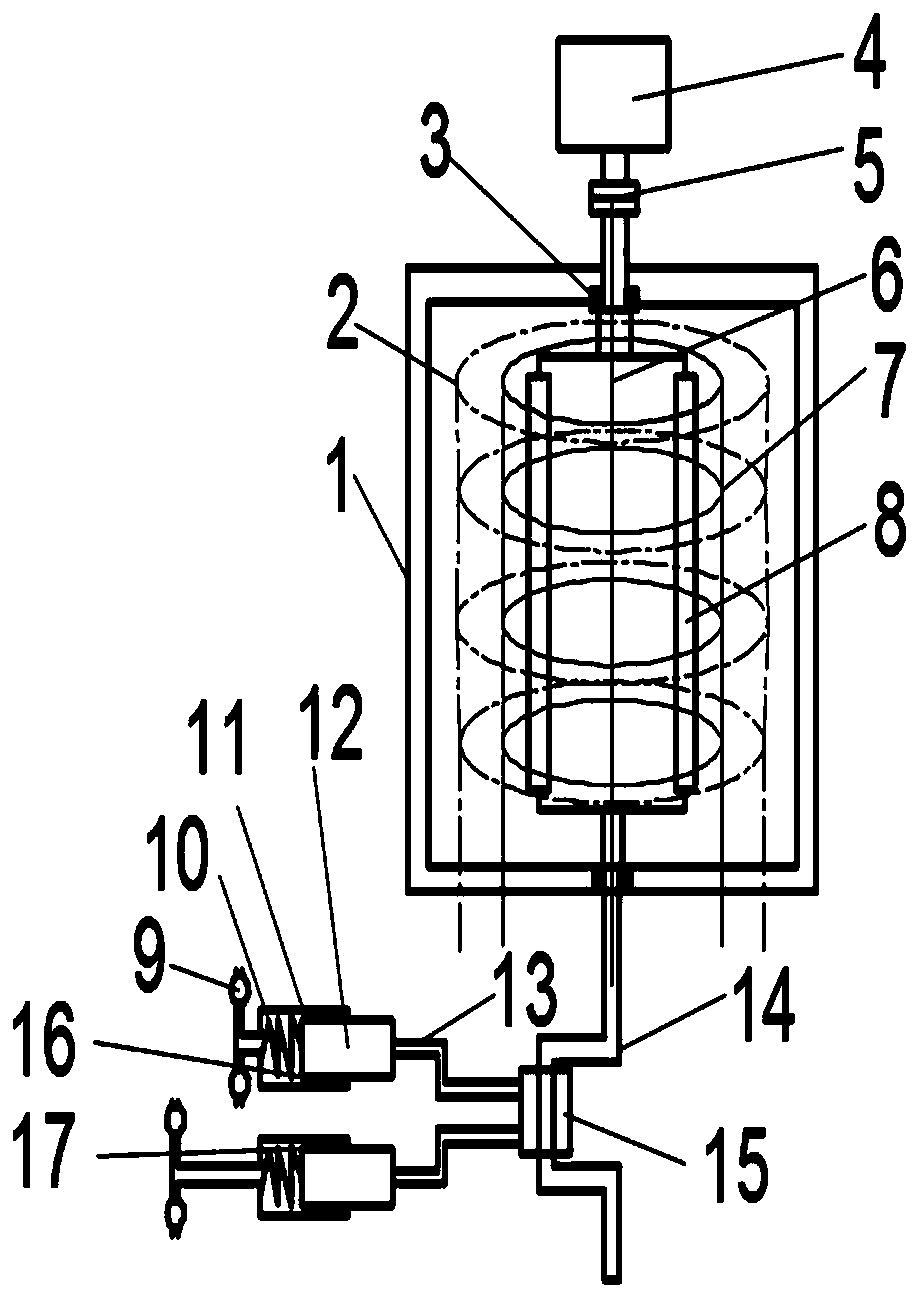 A steel plate cutting device with derusting, cleaning and drying functions