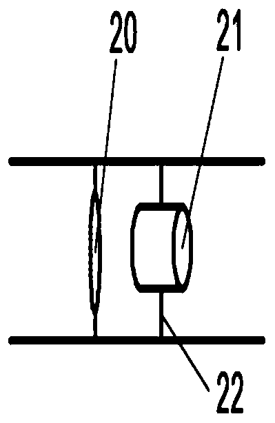 A steel plate cutting device with derusting, cleaning and drying functions