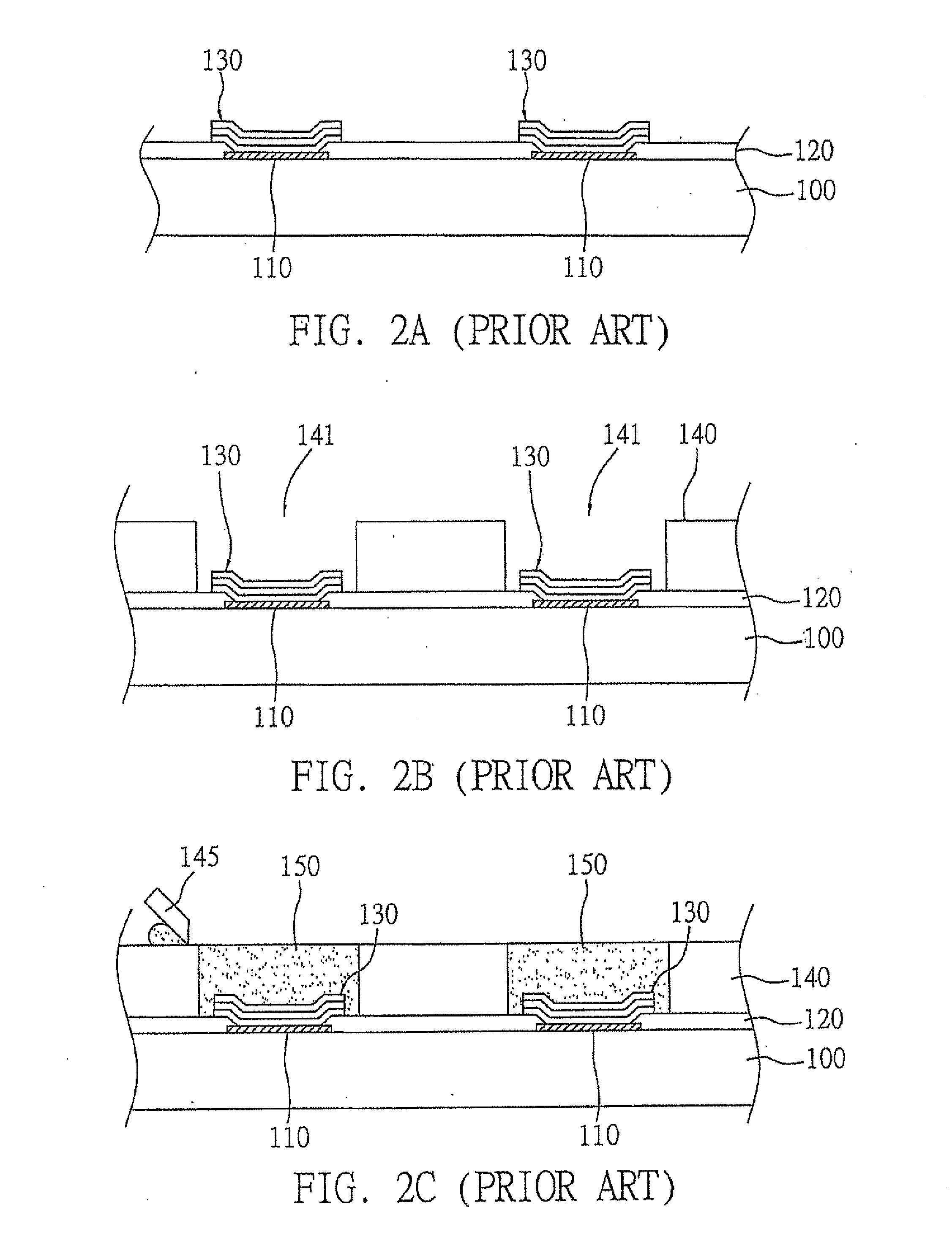 Conductive bump structure for semiconductor device and fabrication method thereof