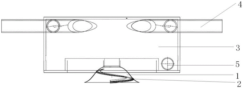 Spiral flow mineral sucking and selecting device and method for separating seawater and minerals through device