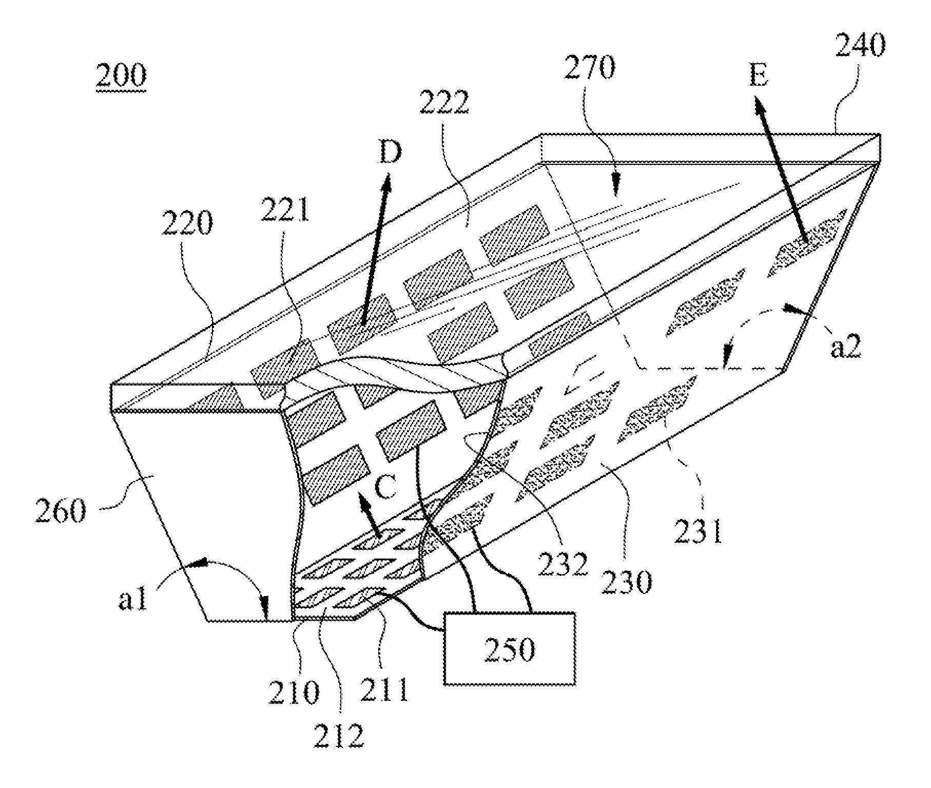 Day/night switchable light adjusting device and light adjusting method thereof