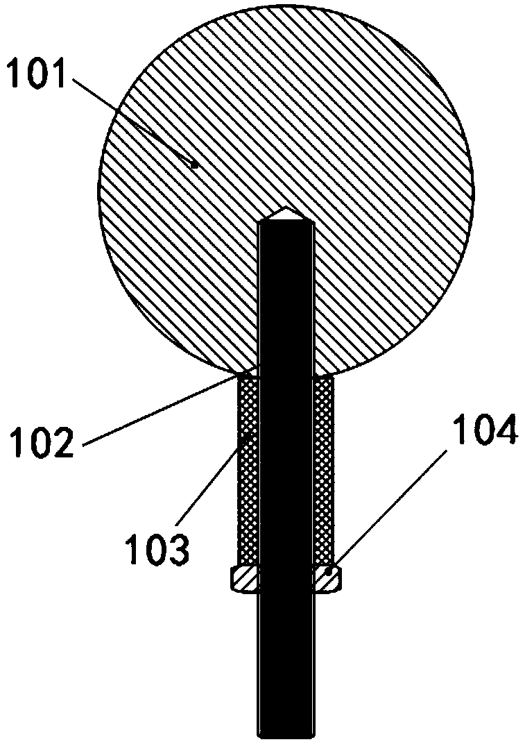 Langmuir probe, Langmuir probe diagnostic system and diagnostic method thereof