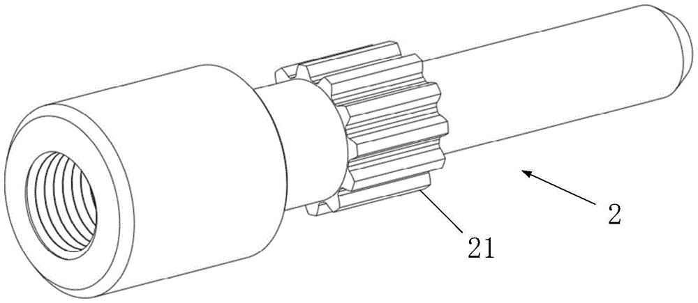 Anchoring method for reaming drill bit and anchor rod