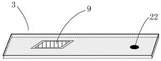 Blood composition non-invasive detecting device