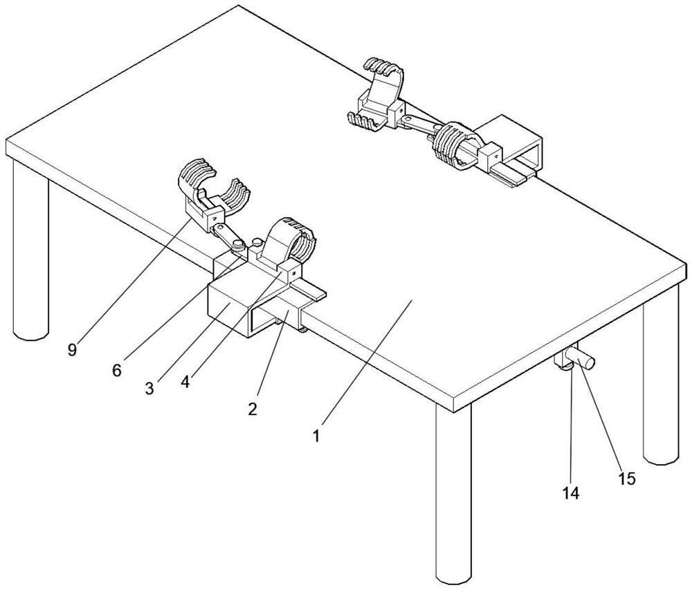 A limb limiting mechanism for emergency department