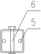 A comb-tooth plate multi-directional displacement bridge telescopic device and torsion method