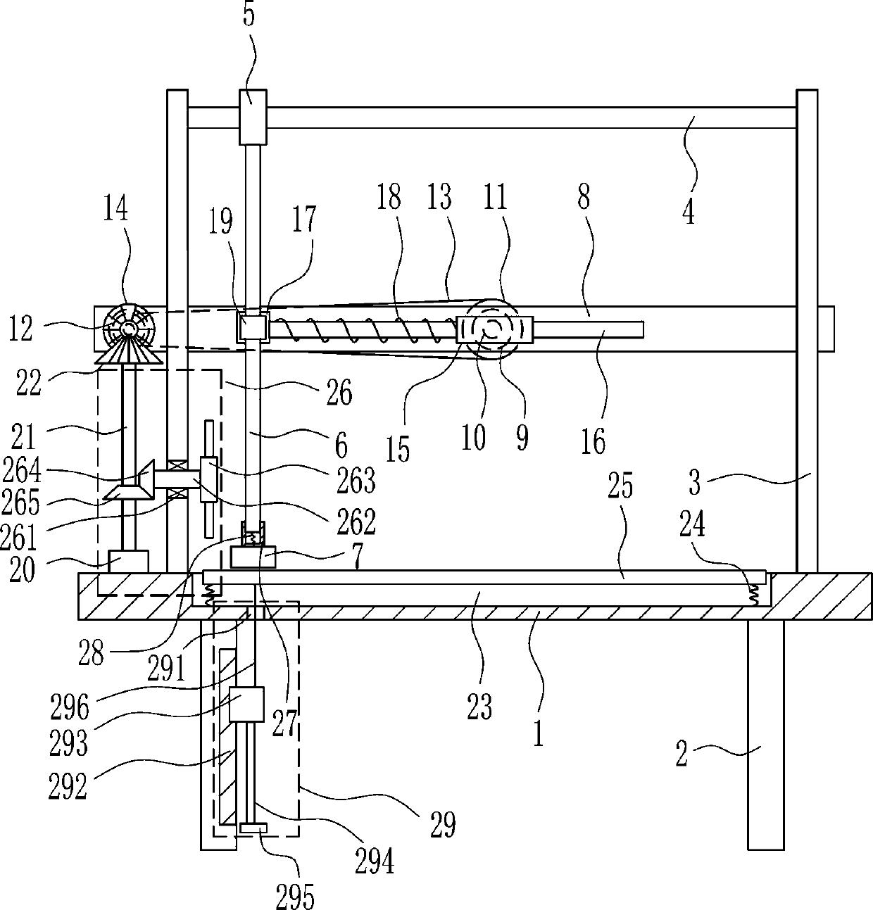 A device for flattening household clothes after wrinkling