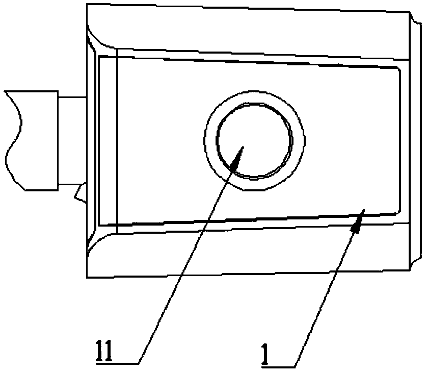 Lock cylinder structure for intelligent door lock, intelligent door lock and antitheft door