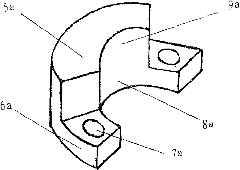 Improving structure for compressor motor rotor balancing block