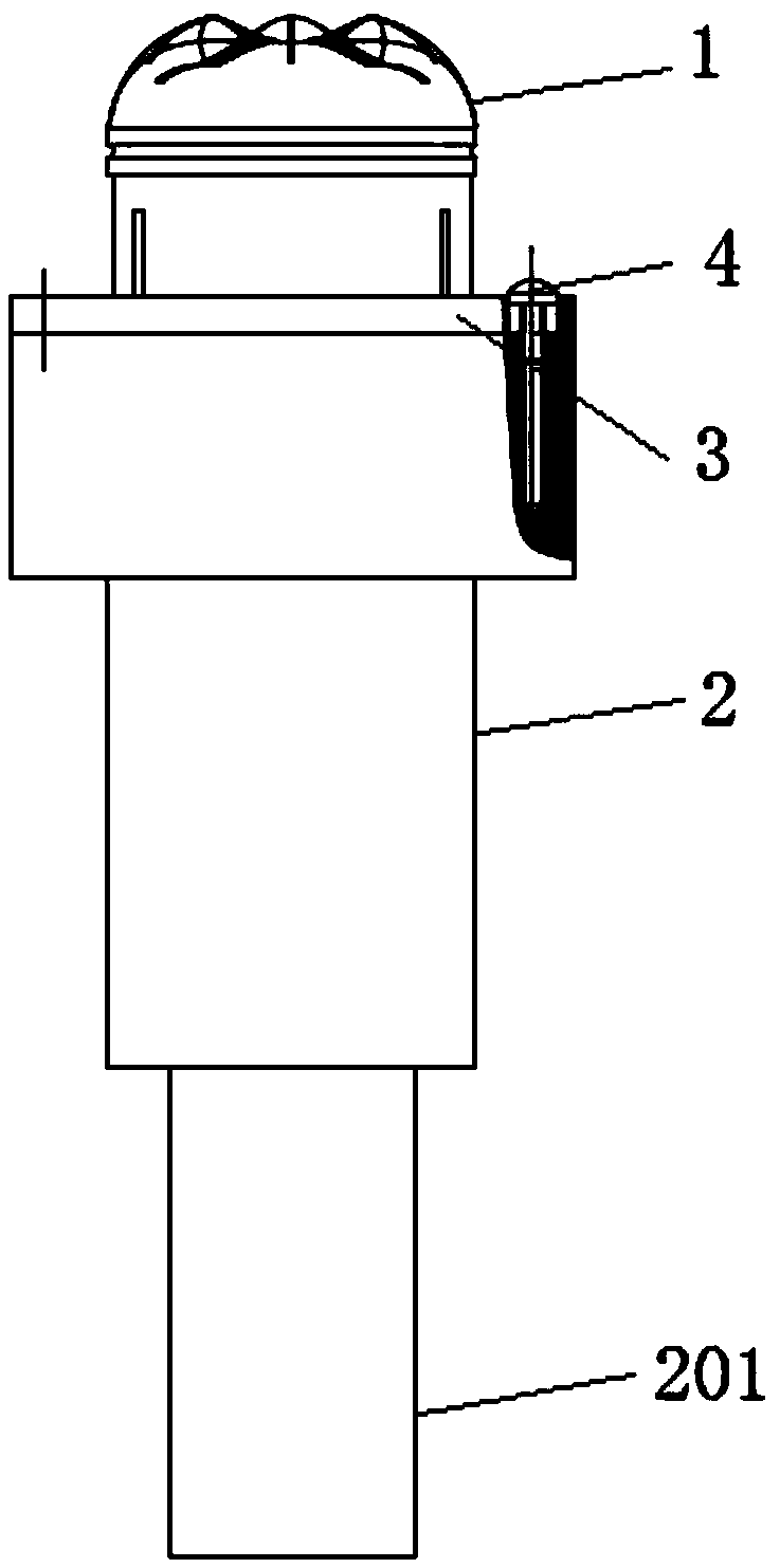 Cathode for free-form-surface-cavity electrochemical machining