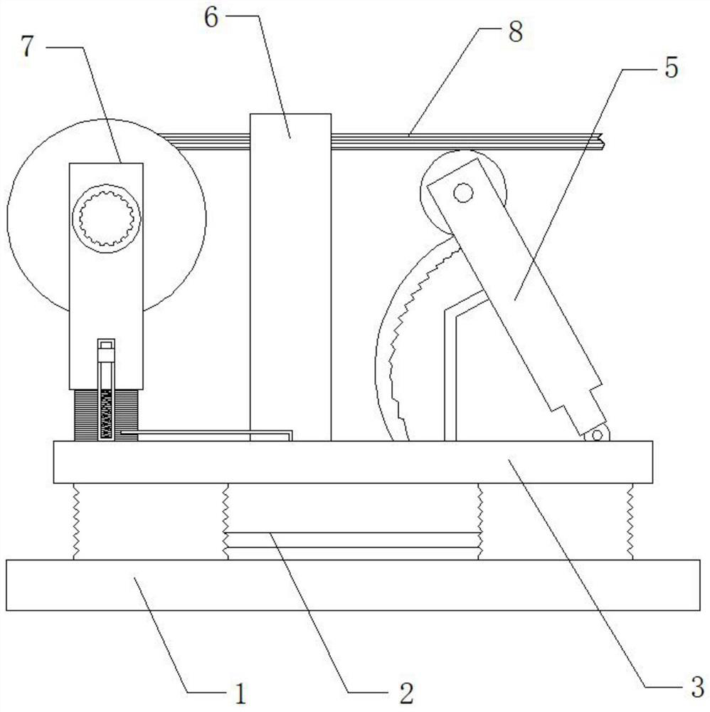 Cross-linked polyethylene insulated parallel bunched aerial cable and processing equipment