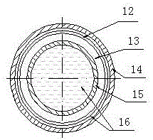 Transverse oil-pressure shock absorber system for high-speed motor car