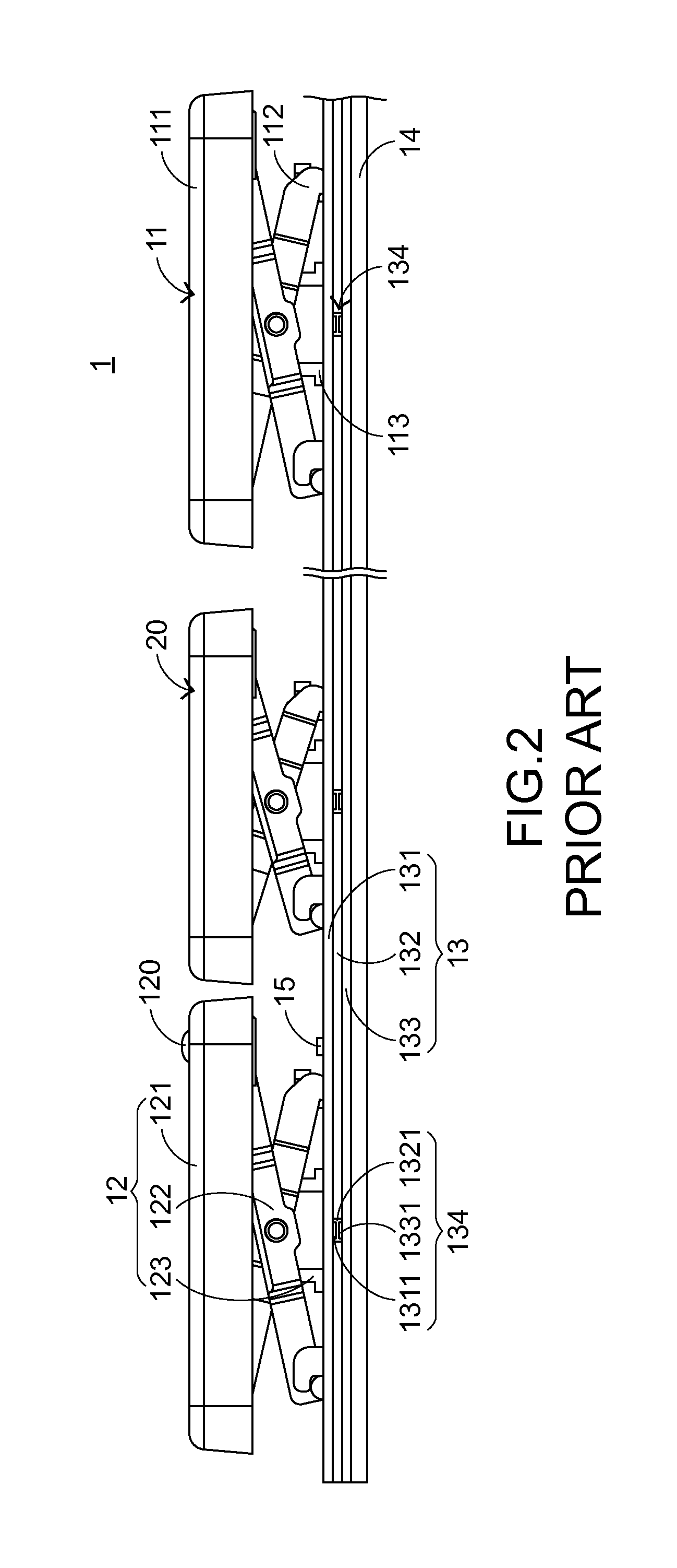 Keyboard module and key