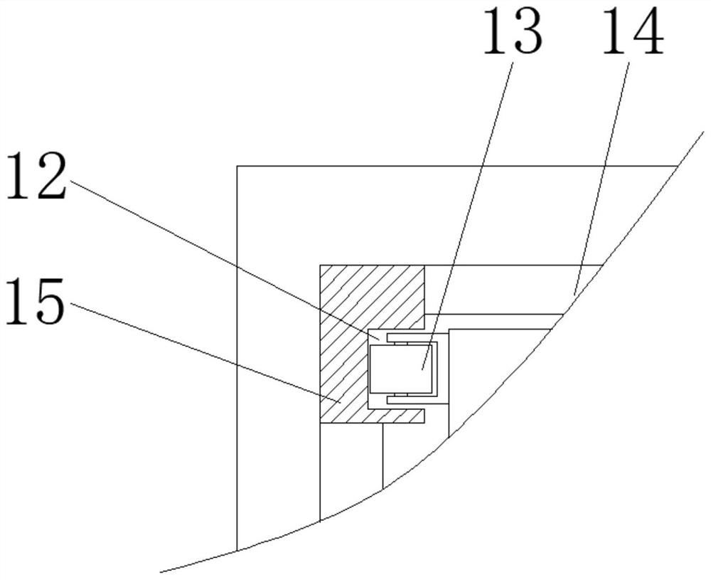 Fixed aluminum alloy lifter with lifting support provided with guide structure