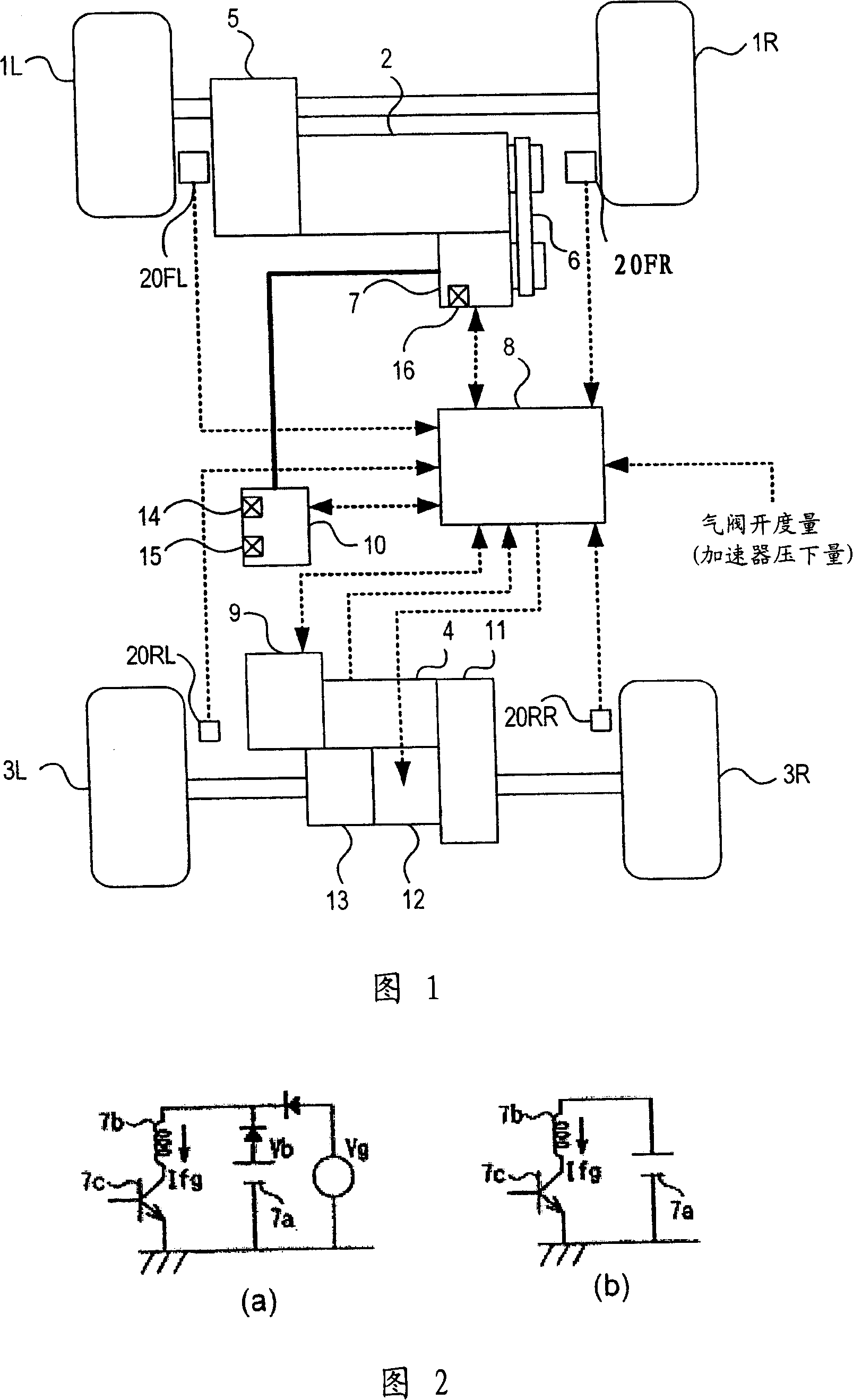 Generated power control system