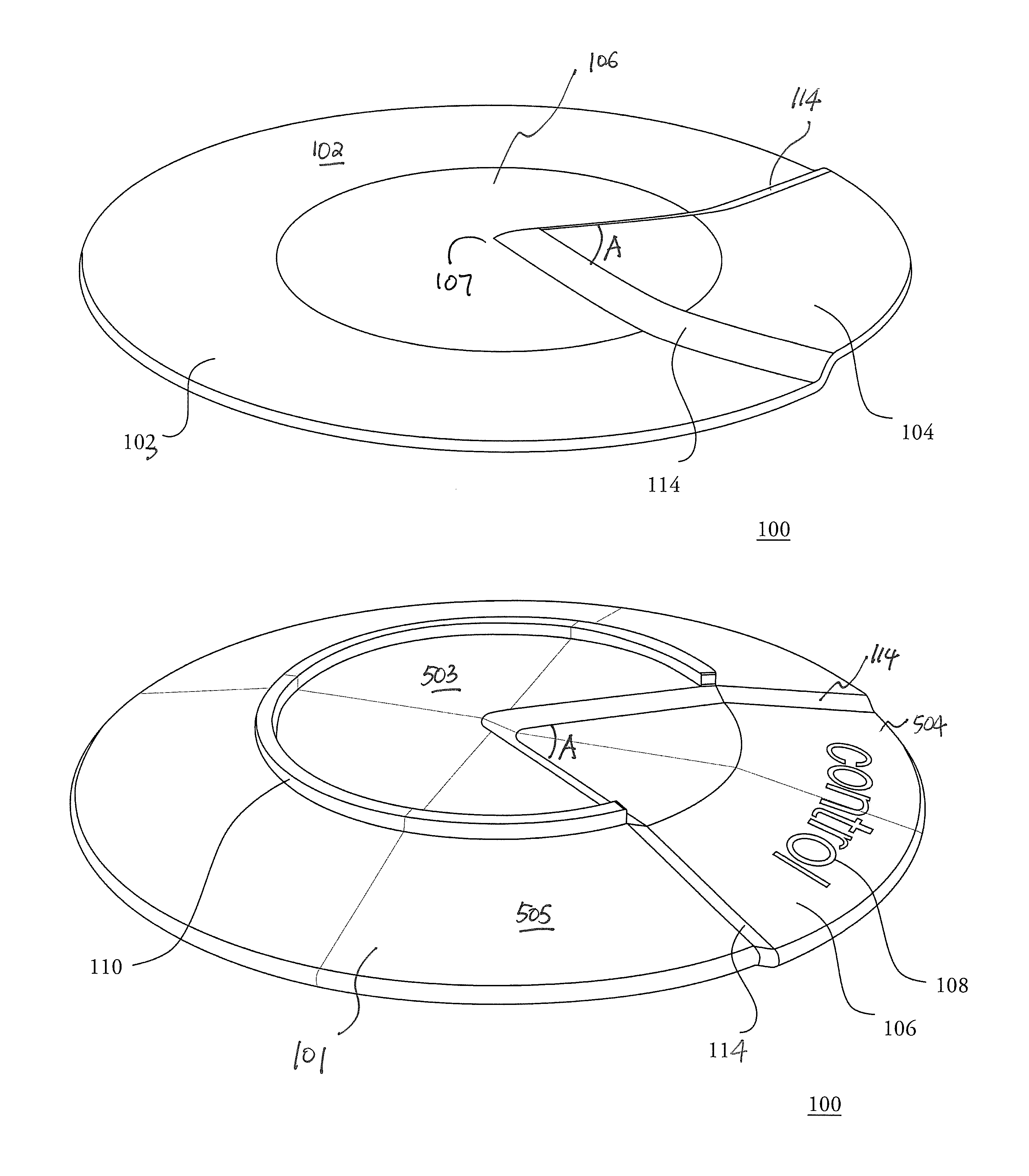 Portion control food ware