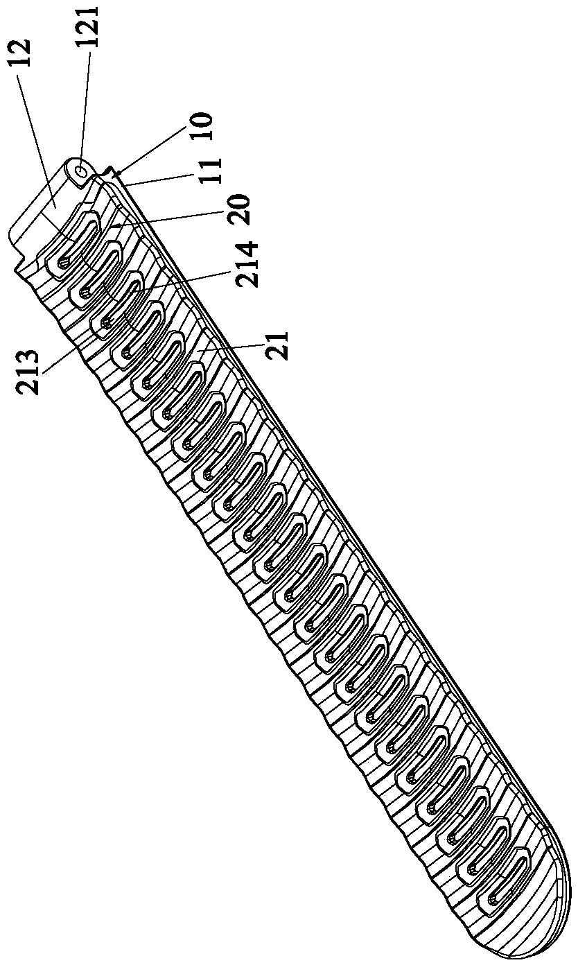 Double-color silicone watch strap and production process thereof