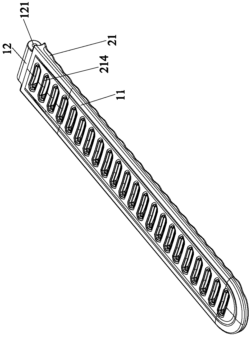 Double-color silicone watch strap and production process thereof