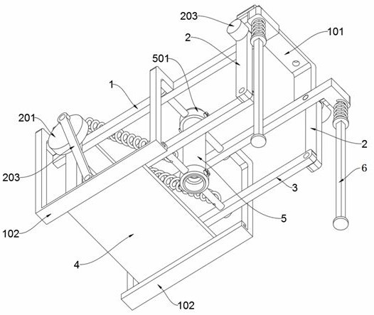 Frame device shared by unmanned aerial vehicle photography and three-dimensional laser scanning