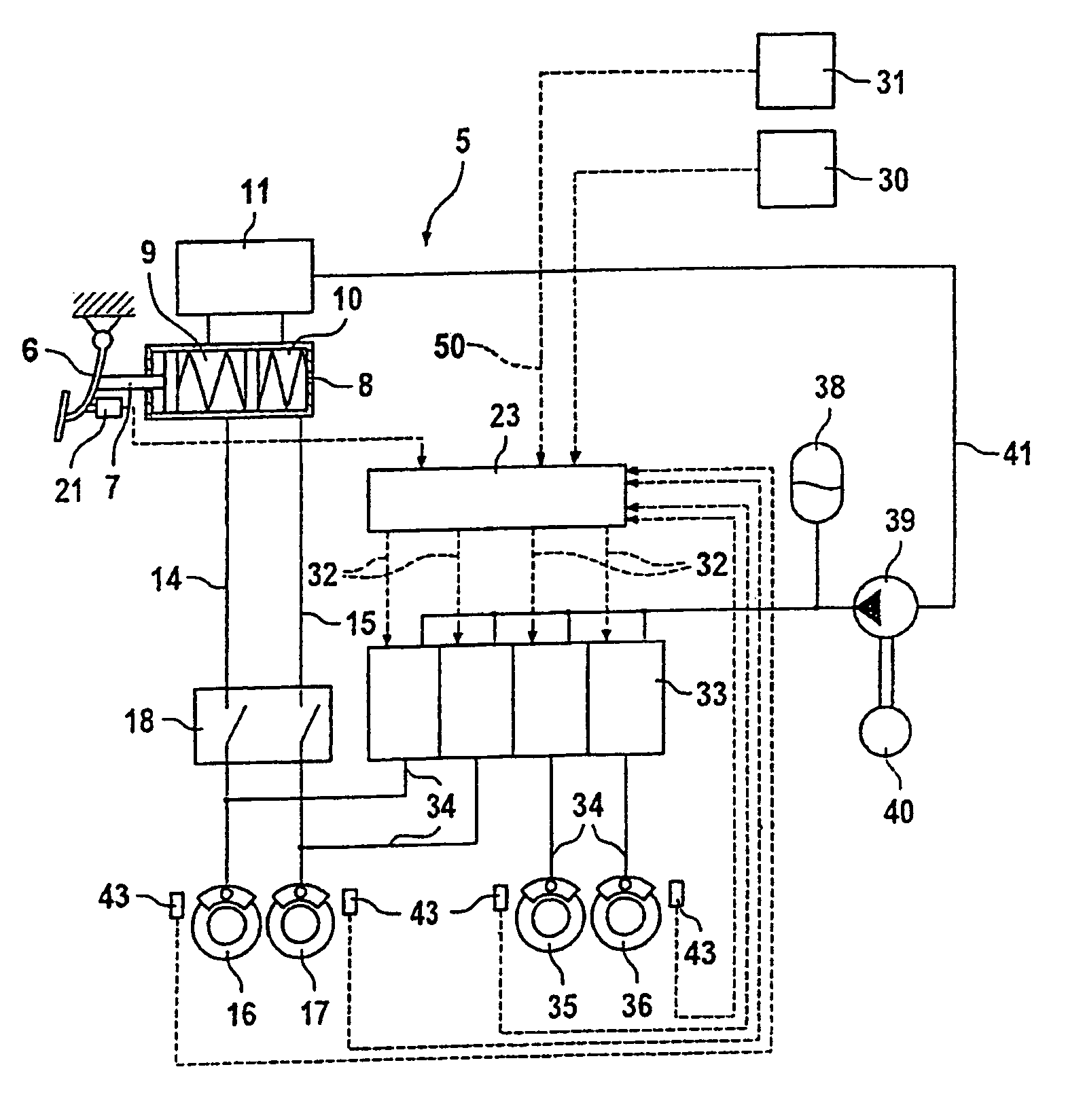 Method and device for detecting the initiation of the driving off process by a driver of a vehicle