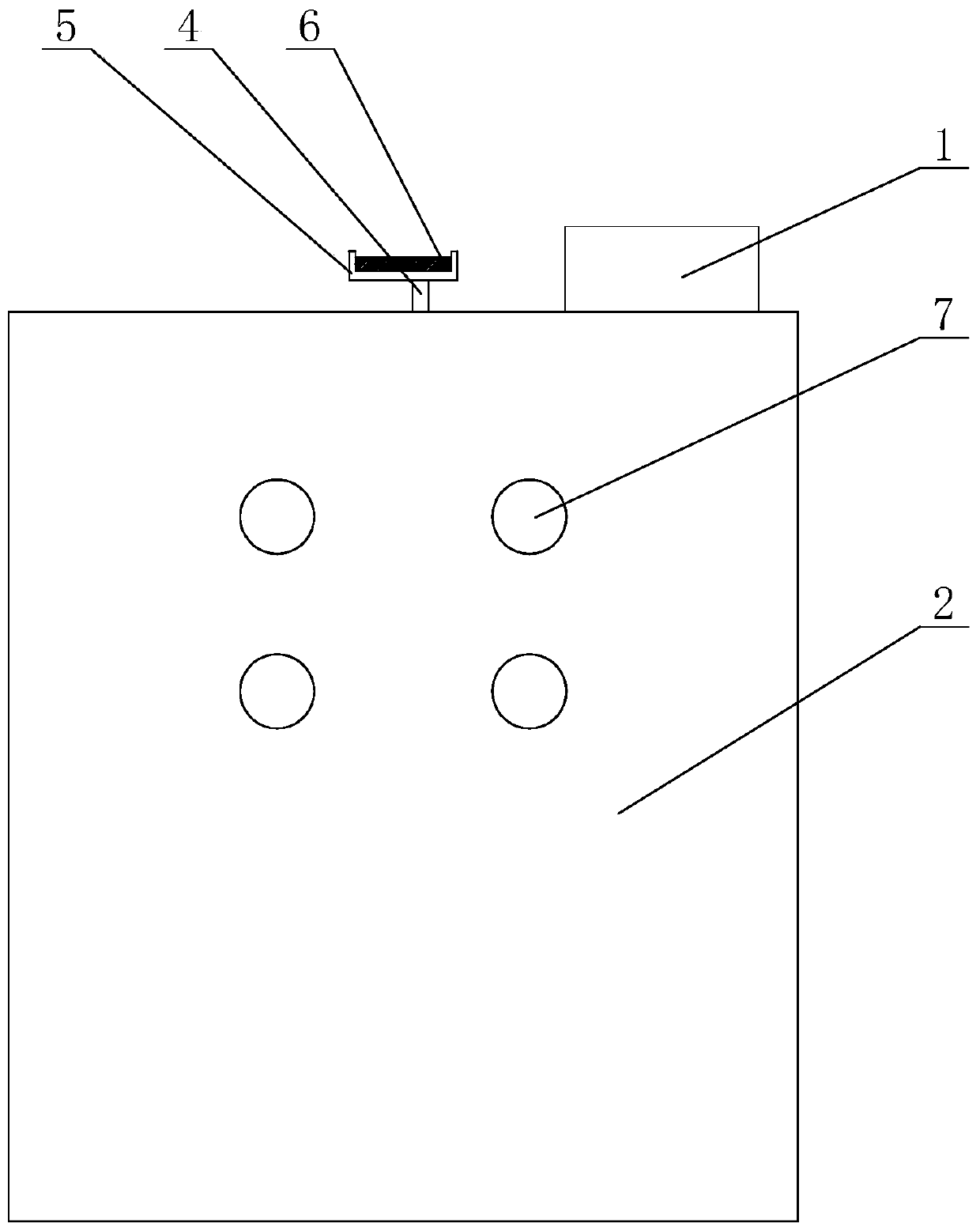 Gastric lavage device for rabbit experiments