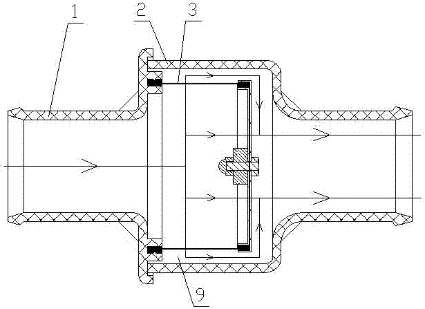 Medium filter suitable for electric car heat management system