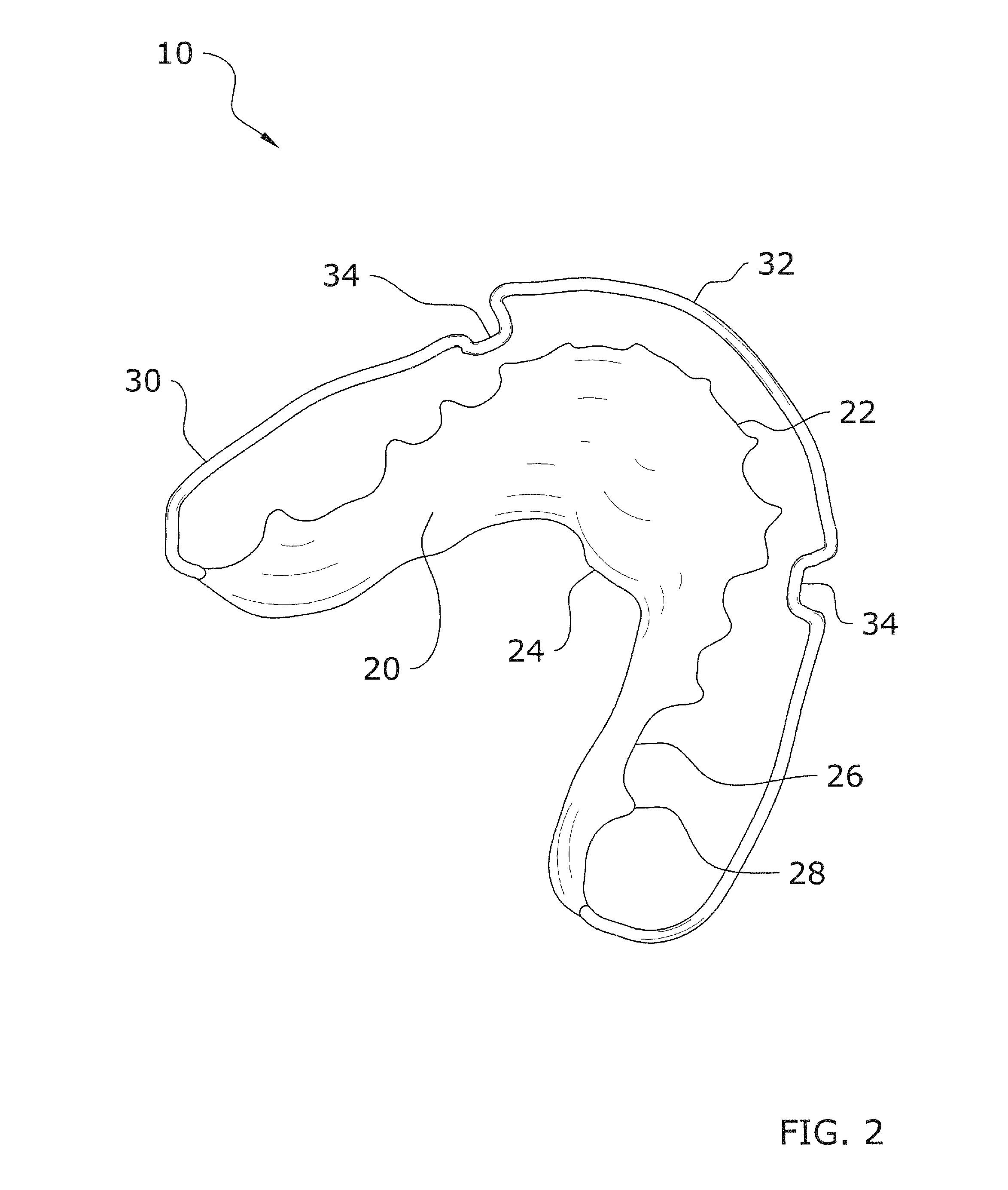 Cast orthodontic retainer system