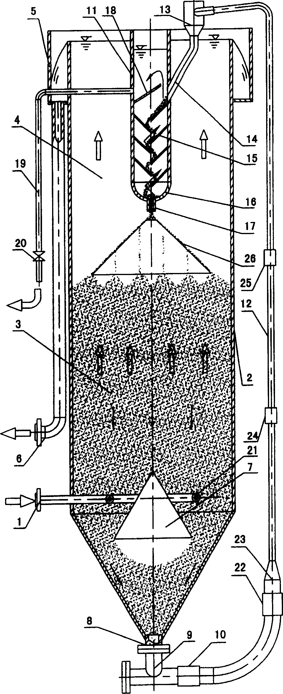 Moving bed filter