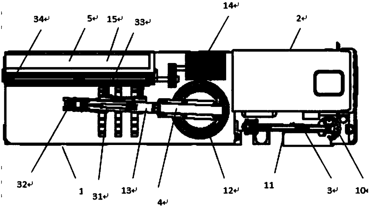 Automatic pole car for power transmission and wiring engineering