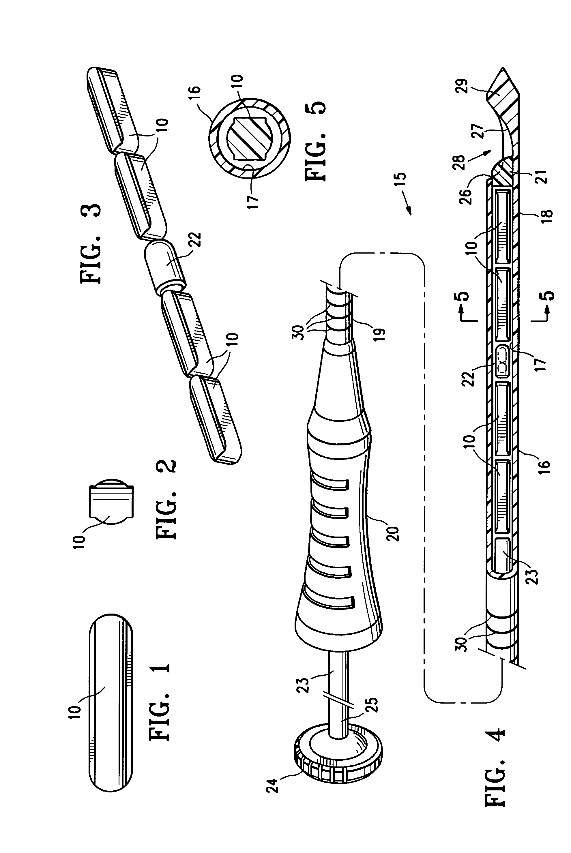 Deployment of polysaccharide markers