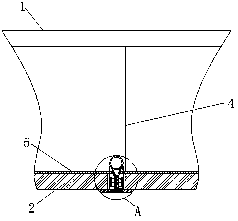 Anti-condensation device used for side-by-side combination refrigerator