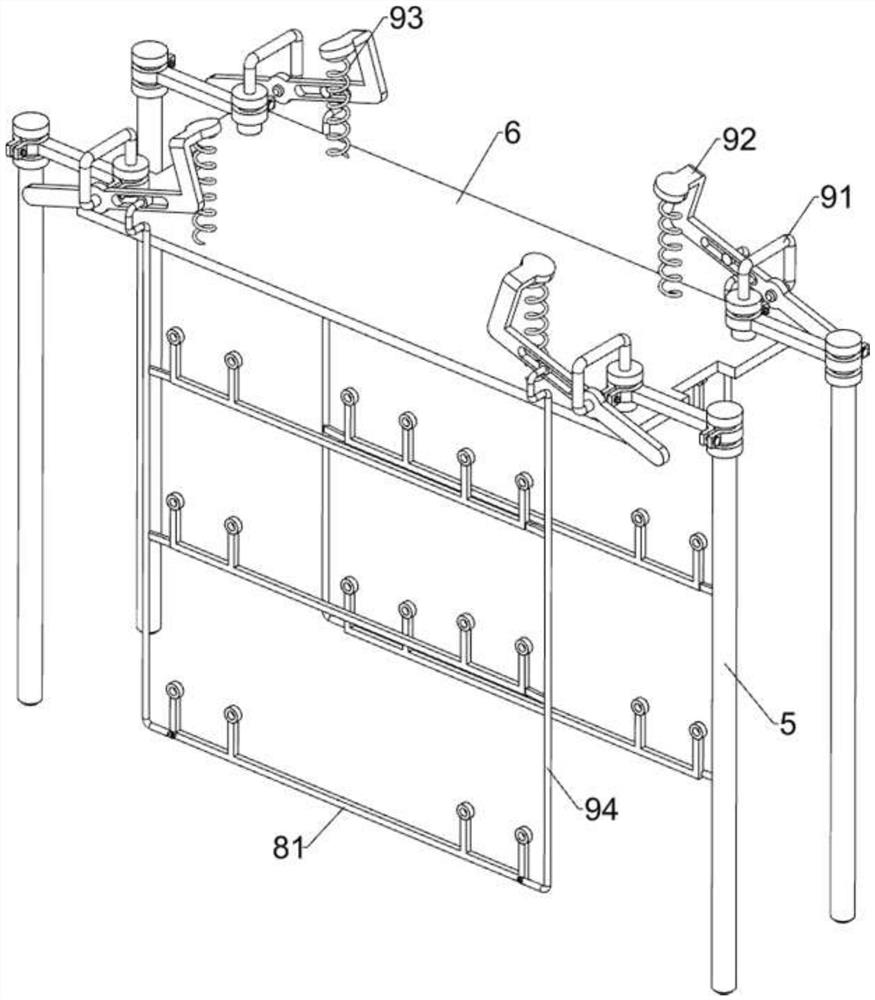 Metal workpiece pickling device for electronic product machining