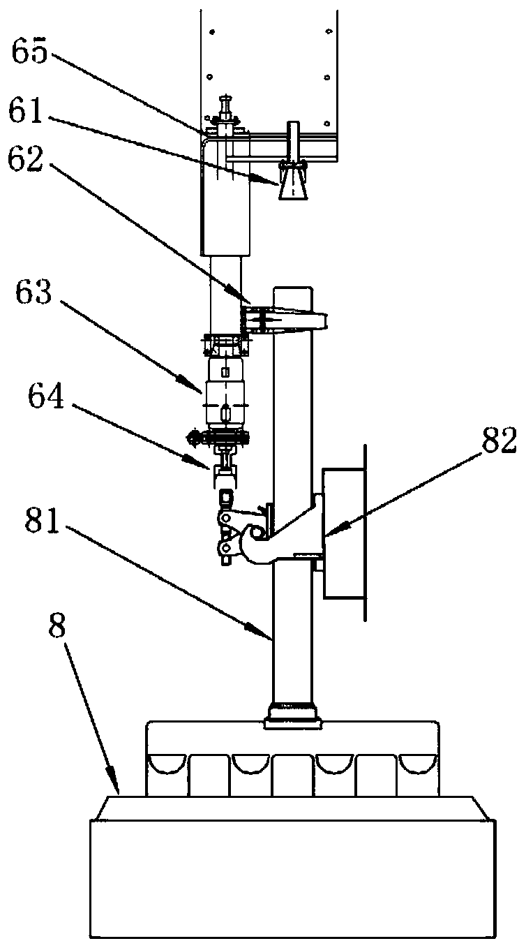 Automatic pole changing system and pole changing method for aluminum electrolytic cell