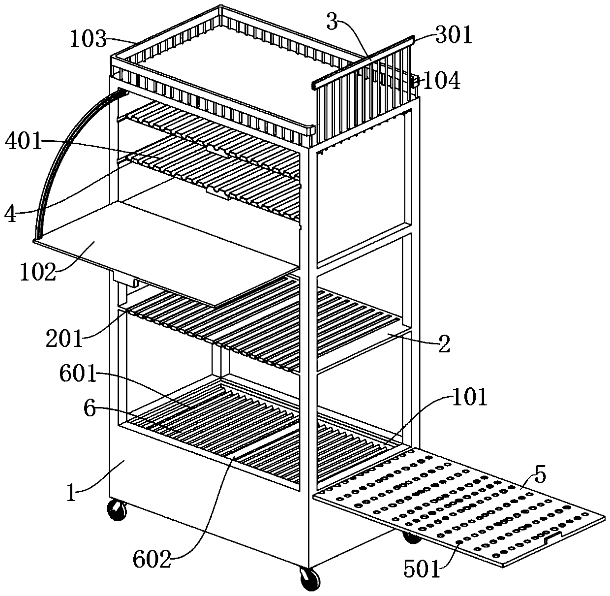 Medical instrument containing device with sterilization and disinfection functions