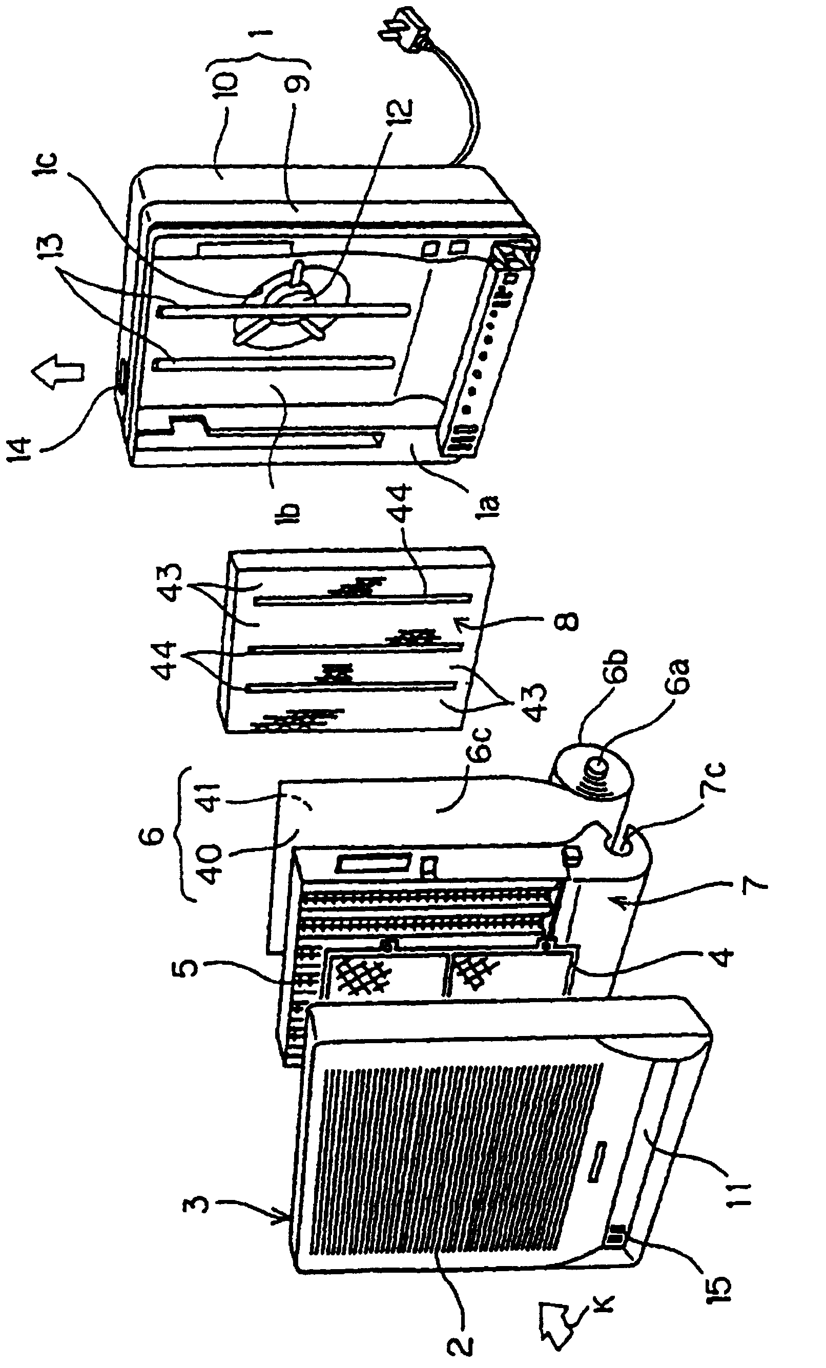 Efficient photocatalytic air purifier