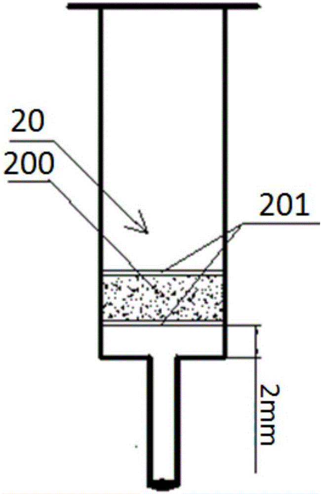 Root system simulation collecting system for monitoring diffusion flux of PAHs in soil