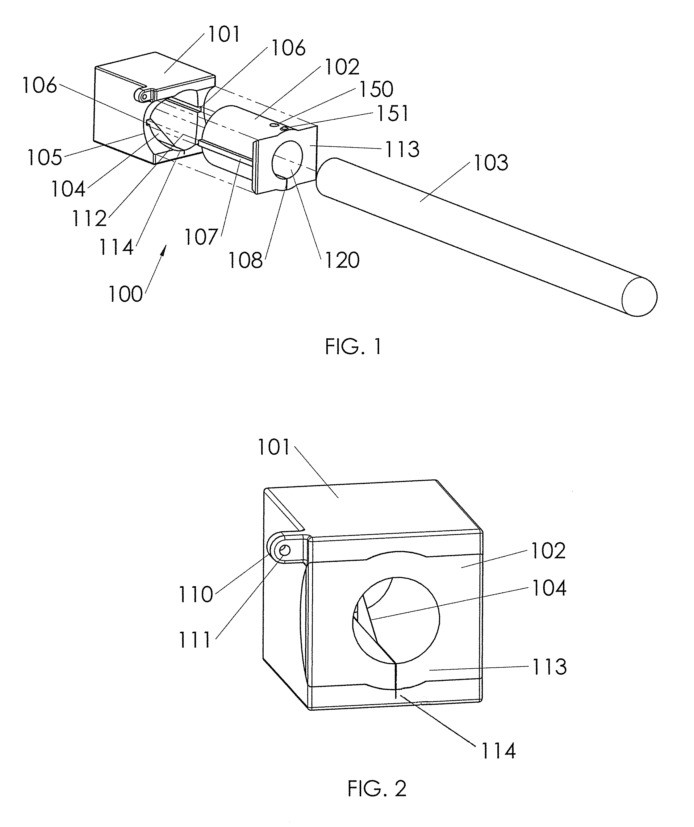 Size-adaptable cigar splitter apparatus