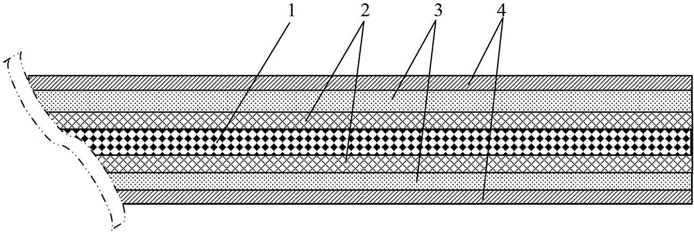 Metal aluminum salt cover film