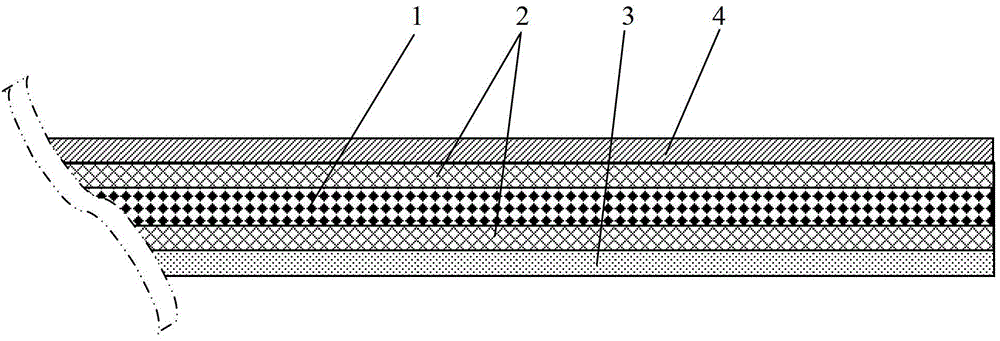 Metal aluminum salt cover film