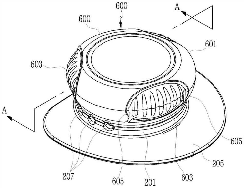 with adjustment device