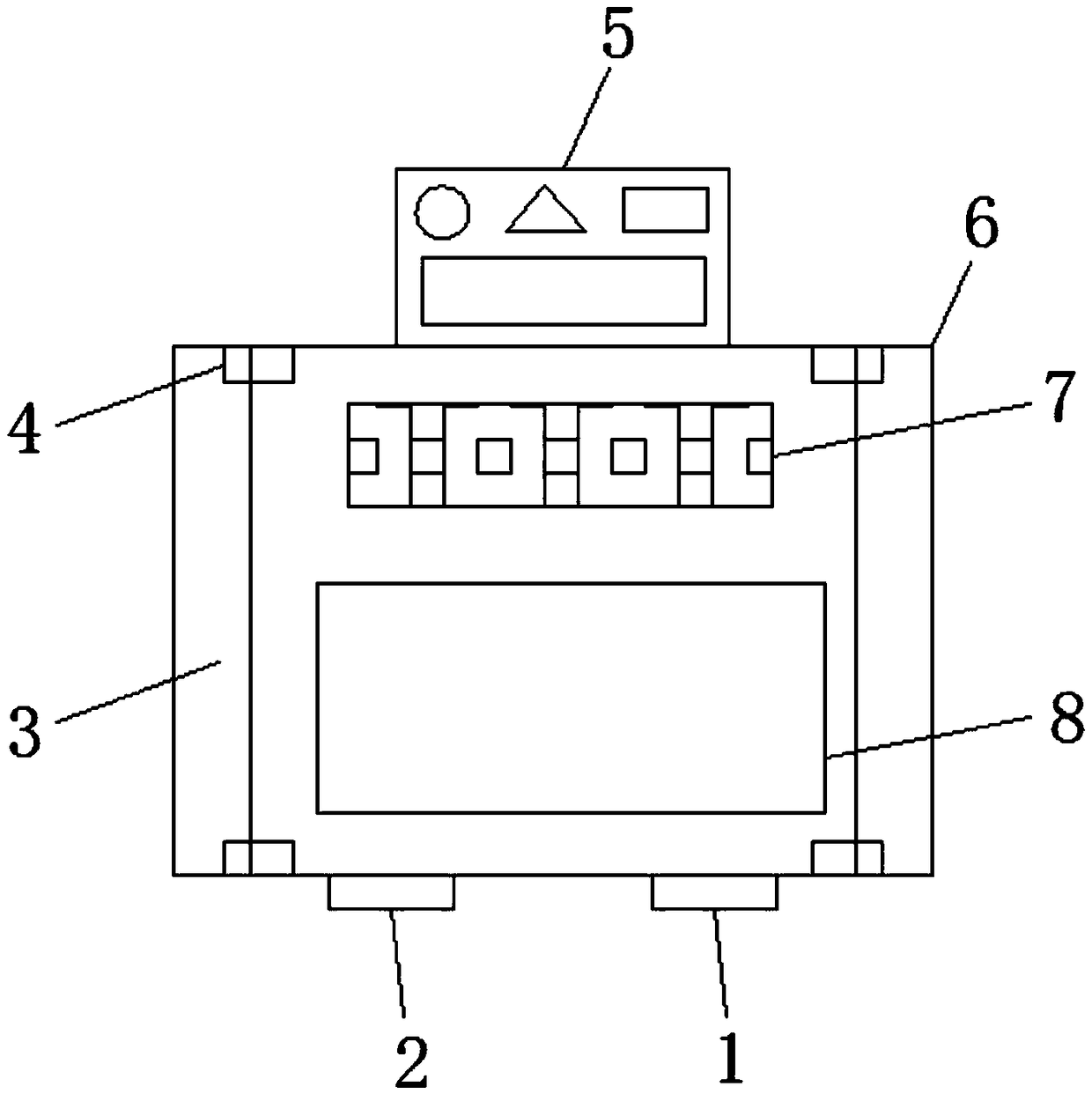 Relay protection fixed value setting simulation machine