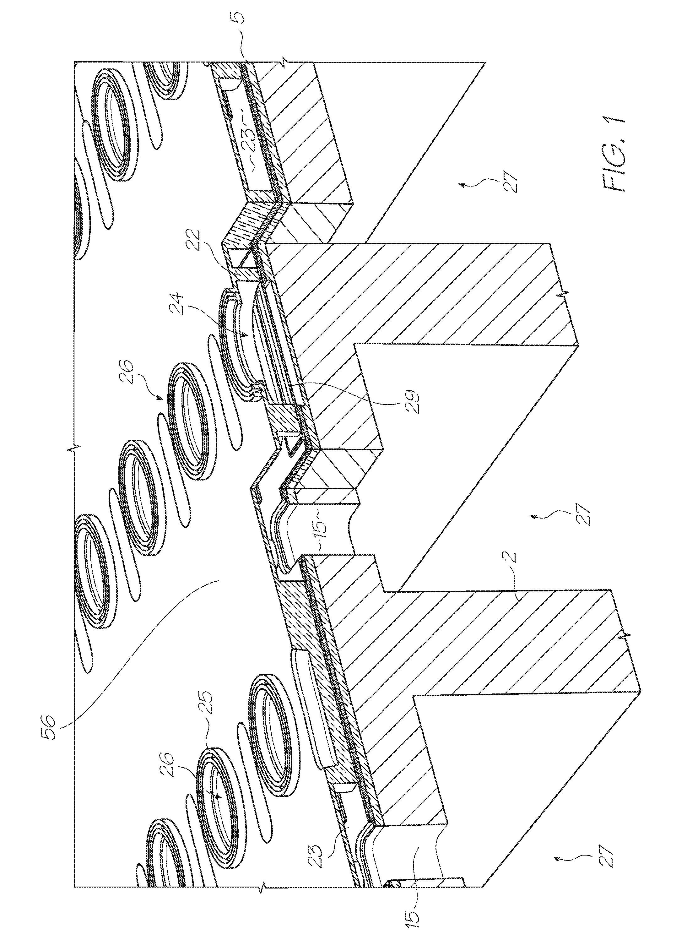 Printhead Integrated Circuit Comprising Polymeric Cover Layer