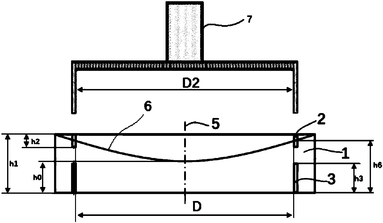 Aspherical mirror embryo eliminating edge effect