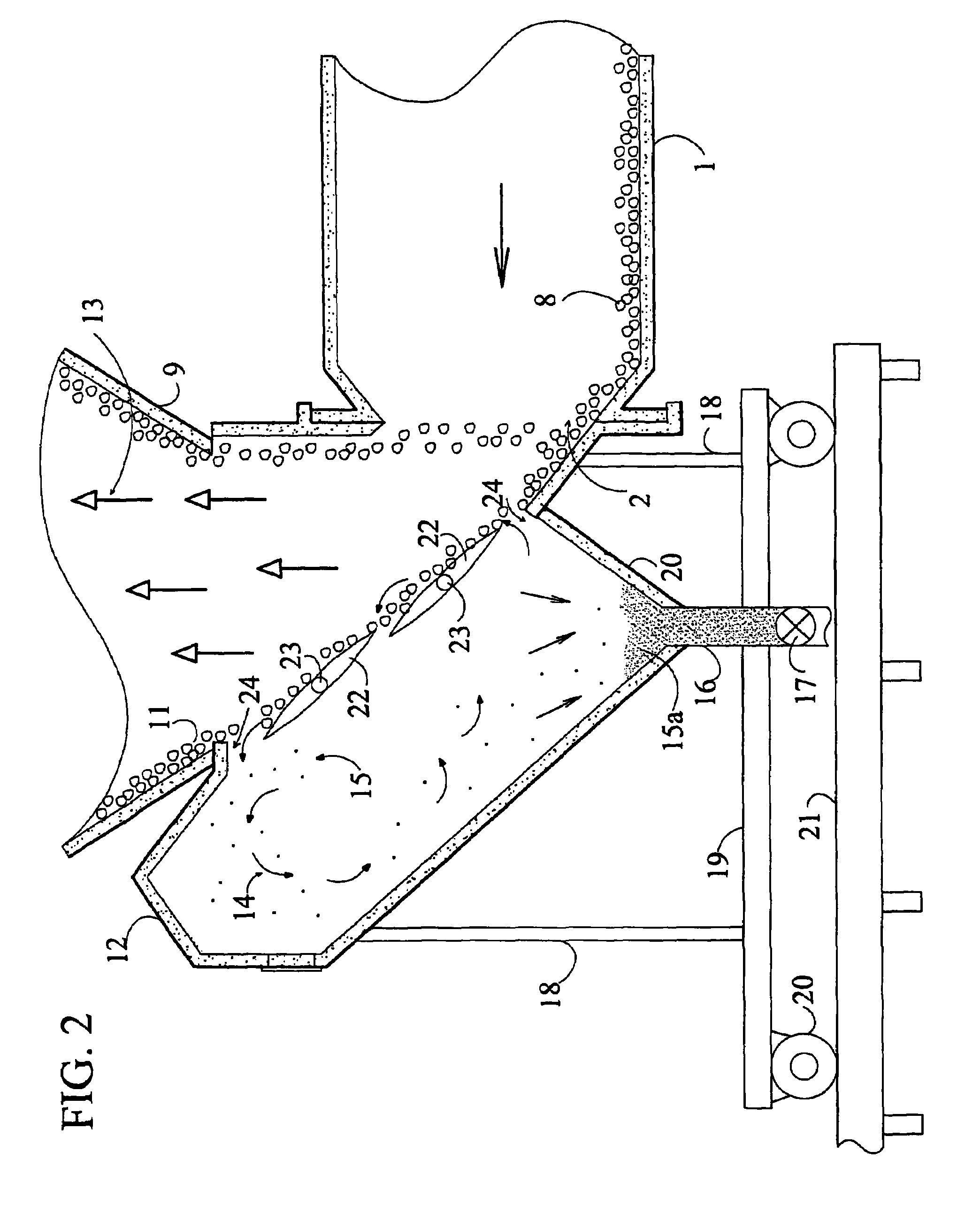 Fine dust removal system for lime kiln