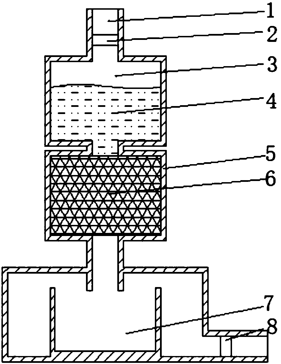 Preparation method of aluminum-based ceramic composite material