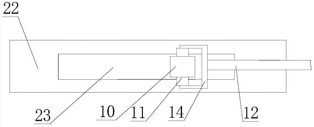 Lateral split exercise device with massage devices